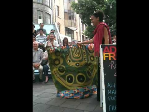 BORTIER OKOE PEFORMANCE  AT FRINGE CARAVAN