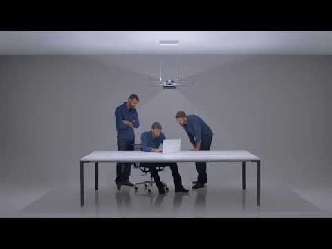 Introducing the Dyson Cu Beam Duo suspended light – Official Dyson Video