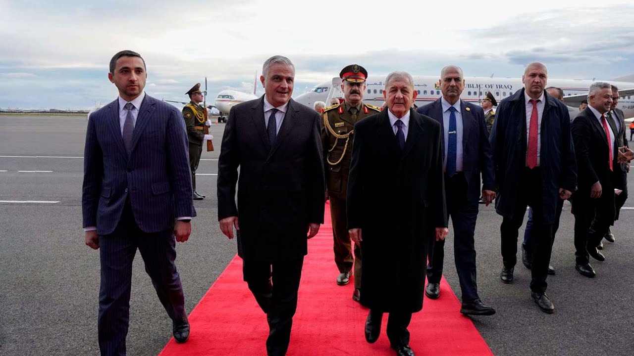 Իրաքի նախագահը ժամանել է Հայաստան