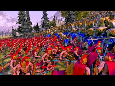 25000 Spartans Vs 15000 Army of Mummy | Ultimate Epic Battle Simulator | UEBS