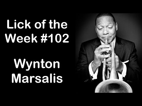 Lick of the Week #102 (Wynton Marsalis ii V I Lick)