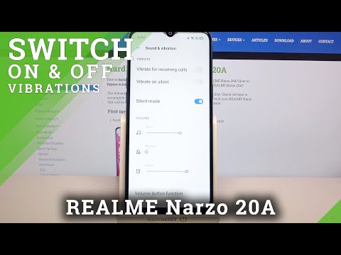 How to Change Vibration Settings in REALME Narzo 20A – Open Vibration Settings