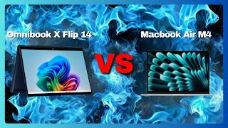 HP OmniBook X Flip 14 vs MacBook Air M4 - Which laptop is best in 2026!