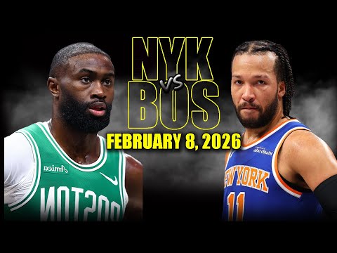New York Knicks vs Boston Celtics Full Game Highlights – February 8, 2026 | NBA Season