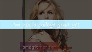 Bridgit Mendler - Blonde (Lyric Video)