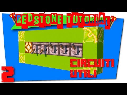 Circuiti UTILI #2 - T Flip Flop - Redstone Tutorial