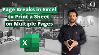 Page Breaks in Excel to Print Out a Sheet on Different Pages