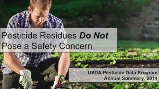 Pesticide Residues Do Not Pose a Safety Concern