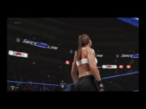 WWE 2K19 Smackdown Ronda Rousey Vs Sonya Deville
