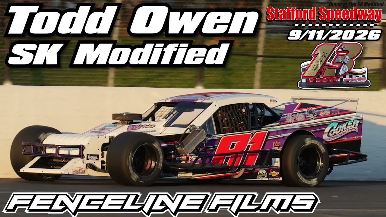 Todd Owen SK Modified TC 13 Lap Shootout at Stafford