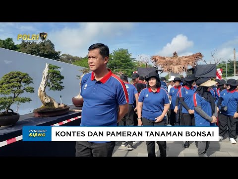 KAPOLDA KALTENG HADIRI KONTES DAN PAMERAN TANAMAN BONSAI