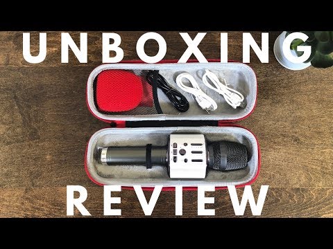 We had WAY too much fun with this karaoke mic!