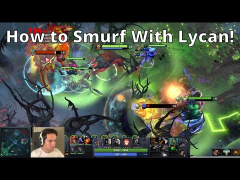 How to COUNTER OD and WIN with Lycan Mid! Dota2 Lycan Mid lane Gameplay!