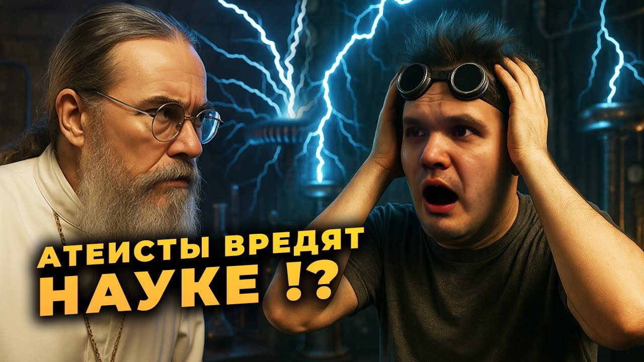 АТЕИСТЫ УНИЧТОЖАТ НАУКУ. Критика священника Кирилла Иванова