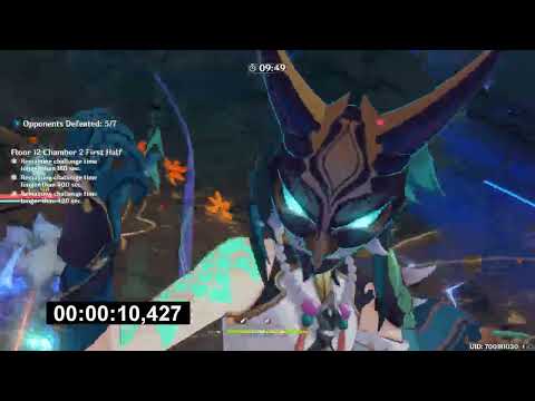 19 SEC XIAO C6 12-2-1 Abyss 2.7 Speedrun