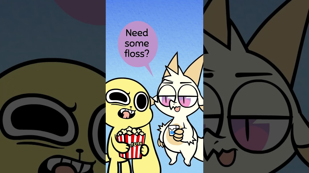 A popcorn curse befalls you #animation