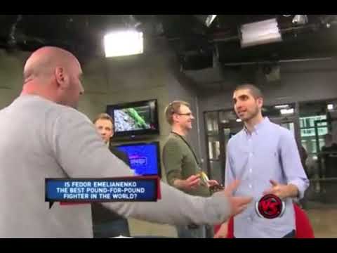 Dana & Ariel Arguing #ufc #danawhite #arielhelwani