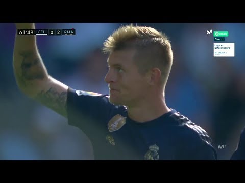 Golazo de Toni Kroos en el Celta 1 Real Madrid 3 | Audio Jose Sanchis | M Liga 2019