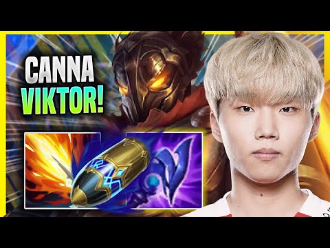 CANNA IS INSANE WITH VIKTOR! - NS Canna Plays Viktor TOP vs Poppy! | Season 2022