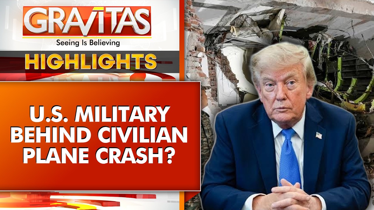 Secret Weapon Test Blamed for U.S. Plane Crash That Killed Four  |  GRAVITAS
