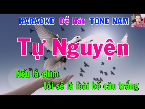 Karaoke Tự Nguyện Tone Nam Nhạc Sống gia huy karaoke