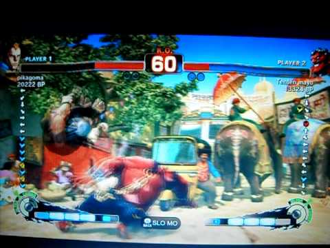 pikagoma [Abel] vs Tenten mayo [Hakan] SSF4 Japanese Online Ranked Matches