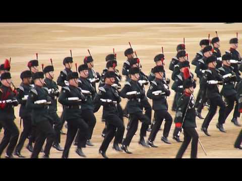 The Rifles Sounding Retreat 2016 05