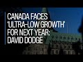 Canada faces 'ultra-low growth' for next year: David Dodge