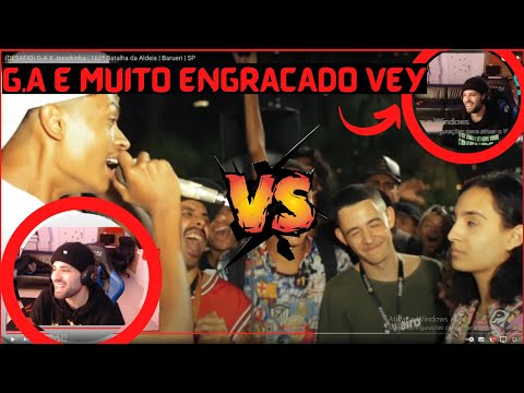 KRAWK-REAGINDO A (DESAFIO) G.A X Jessikinha | 162ª Batalha da Aldeia | Barueri | SP