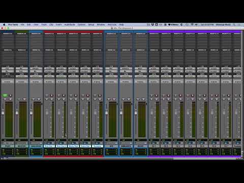 Pro Tools 5.1 Post Production Routing