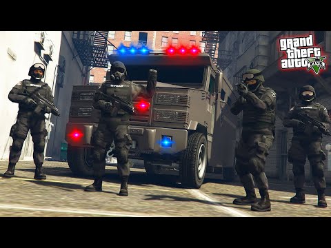 Vstúpil som do jednotky SWAT - Pracujem ako POLICAJT v GTA 5 #11
