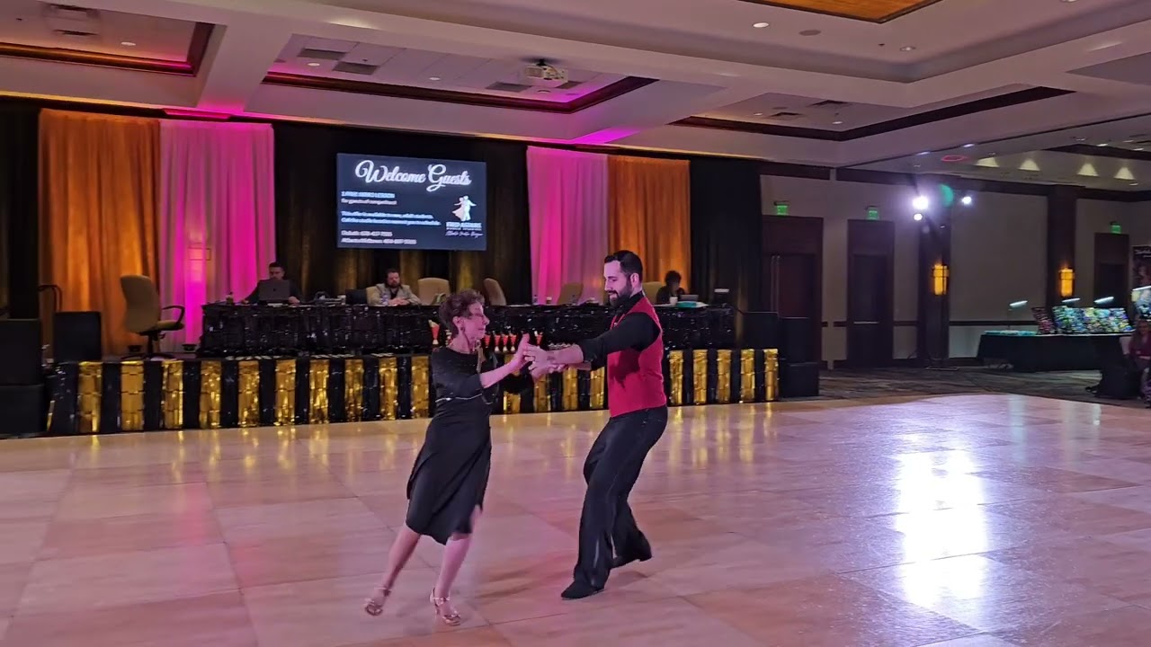 Thelma was amazing with her Argentine Tango Show at Peach Ball 2025!