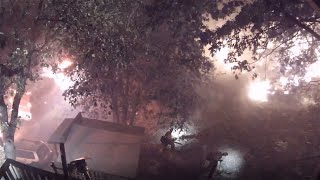 Firefighters SAVED my house with minutes to spare! - Bridge Fire - Wrightwood, CA - 9/10/2024