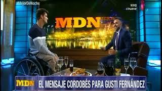 Jugosa entrevista televisiva a Gustavo Fernández