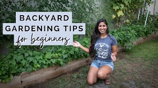 Backyard Gardening Tips to LEVEL UP Your Garden