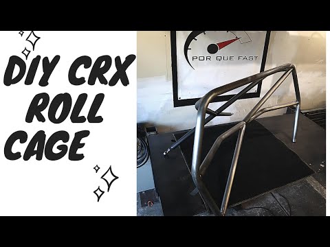 Crx Lambo killer build part 21(Roll Cage)