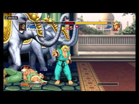 Street fighter HD Remix: elbajathong vs tong57 + a random player