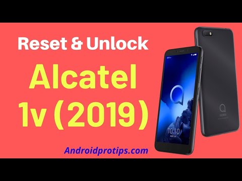 How to Reset & Unlock Alcatel 1v 2019