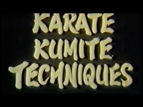 Karate Kumite Techniques by JKA Sensei M. Nakayama (1978). No Sound. Techniki Karate Kumite.
