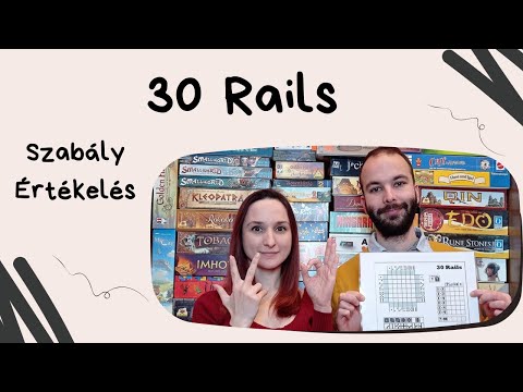 Ígéretes Print & Play? 30 Rails társasjáték játékbemutató és szabályismertető - Társasozz Okosan!