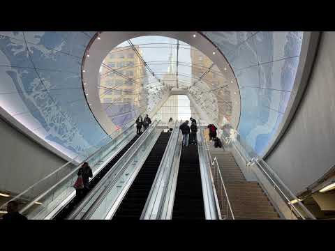 Moynihan Train Hall NYC walking tour