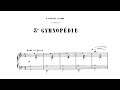 Erik Satie: Gymnopédie Nr.3 (Lent et grave) (audio + sheet music) [Thurzó]