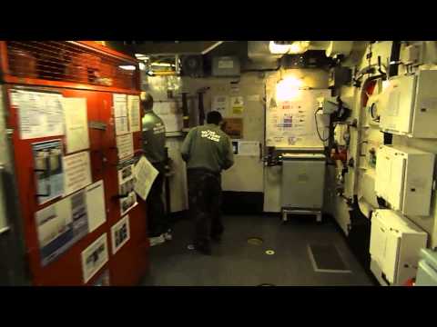 Inside HMS St Albans