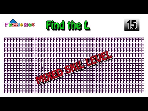 Odd one Out - Find the Odd Character Game - Mixed Skill Level.
