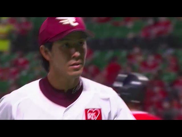 【6回裏】イーグルス・岸が6回2失点7奪三振の好投を見せる!! 2021/7/14 H-E