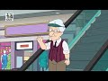 American Dad: Death by escalator