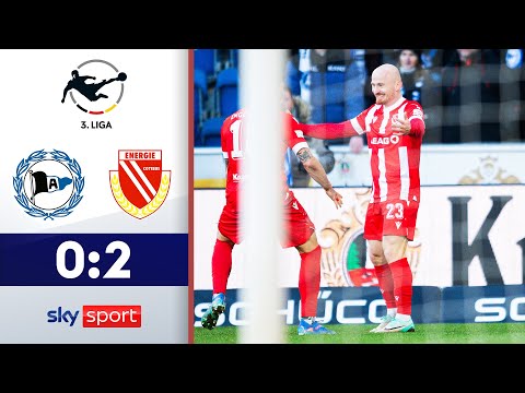 Energie auf der 1! | Arminia Bielefeld - FC Energie Cottbus | Highlights - 3. Liga 2024/25