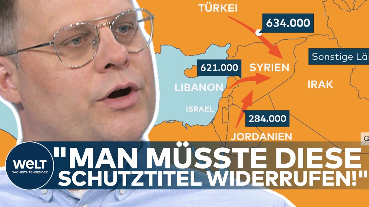SYRER IN DEUTSCHLAND: "Schutztitel widerrufen!" – Rückkehr in anderen Ländern deutlich höher