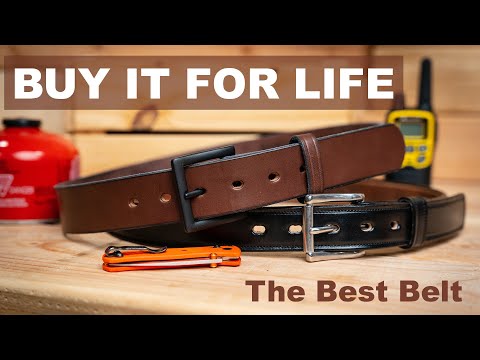 The BEST Leather Belt - BUY IT FOR LIFE