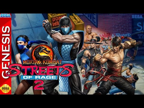 Streets of Rage 2: Mortal Kombat CX - (Hack) Sega Genesis